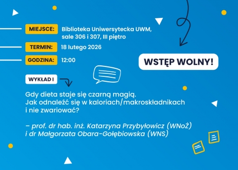 Naukowe środy - informacja o spotkaniu 18 lutego