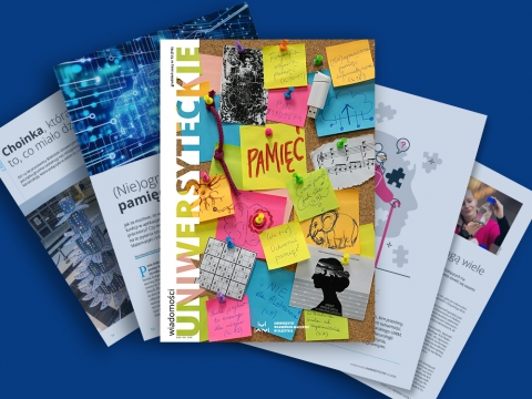 Okładka Wiadomości Uniwersyteckich