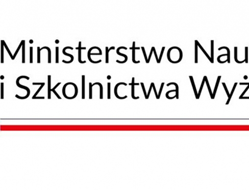 Logo Ministerstwa Nauki i Szkolnictwa Wyższego