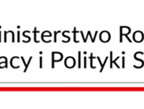 Logo Ministerstwa Rodziny Pracy i Polityki Społecznej