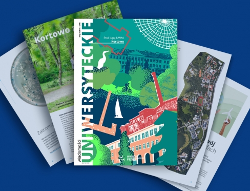 Okładki Wiadomości Uniwersyteckich