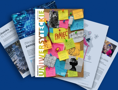 Okładka Wiadomości Uniwersyteckich