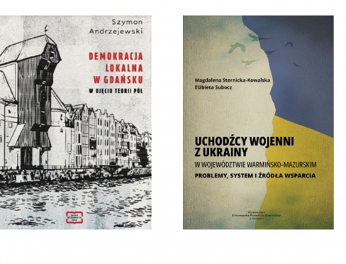 Okładki promowanych książek