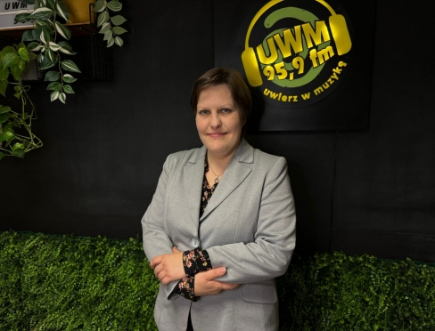 Agnieszka Żejmo w radiu UWM FM