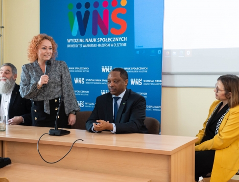 Ambasador Rwandy w Polsce odwiedził UWM