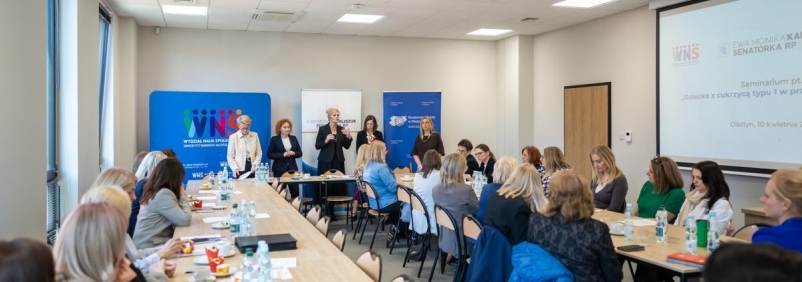 Uczestnicy spotkania Dziecko chore na cukrzycę