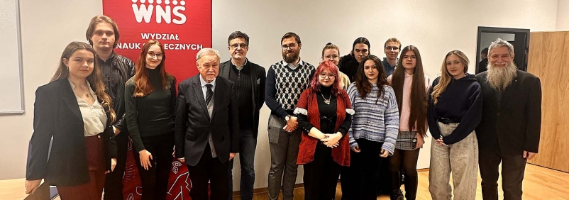 spotkanie z prof. dr hab. Selimem Chazbijewiczem