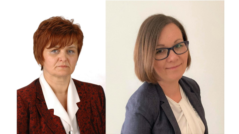 Dr hab. Marzenna Nowicka, prof. UWM; Dr hab. Małgorzata Ciczkowska-Giedziun, prof. UWM