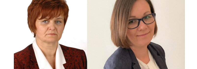 Dr hab. Marzenna Nowicka, prof. UWM; Dr hab. Małgorzata Ciczkowska-Giedziun, prof. UWM